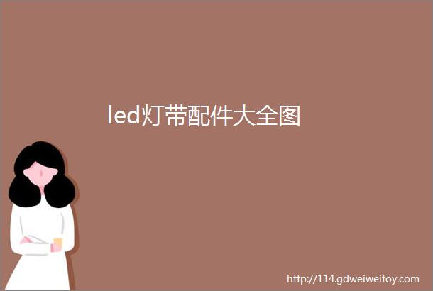 led灯带配件大全图