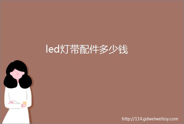 led灯带配件多少钱